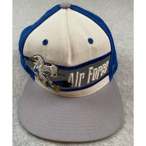 VTG Air Force Academy Falcons Zephyr Strapback Hat Embroidered Logo NCAA